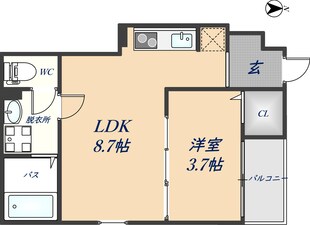 F+style八尾・植松町の物件間取画像